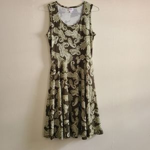 LuLaRoe Paisley Dress Size M